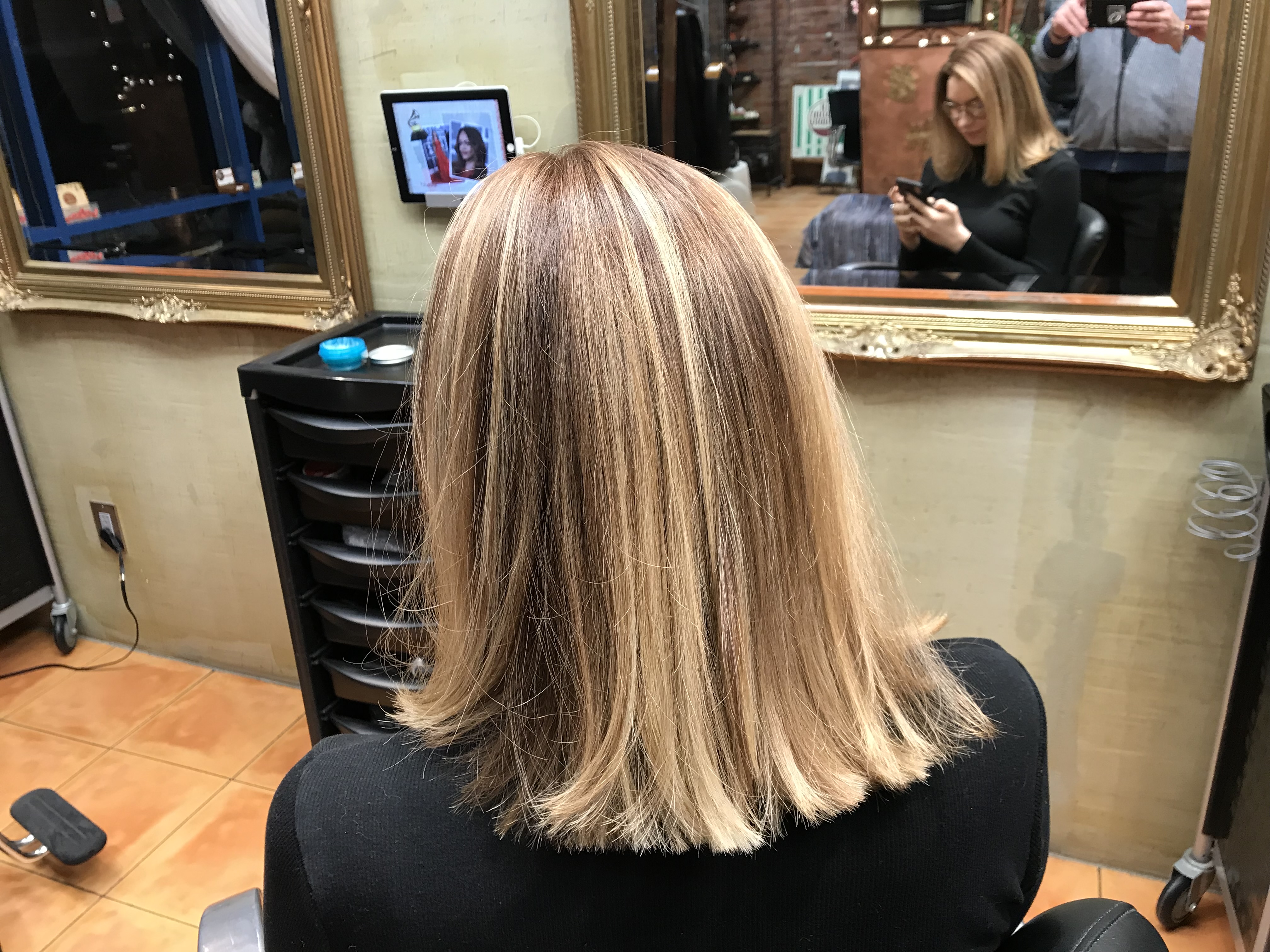 Balayage highlights